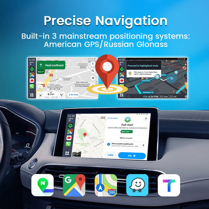 CarlinKit 8G+128G Android 13 CarPlay TV AI Box Ultra QCM6125 8-Cores Wireless CarPlay& Android Auto GPS For YouTube Netflix IPTV